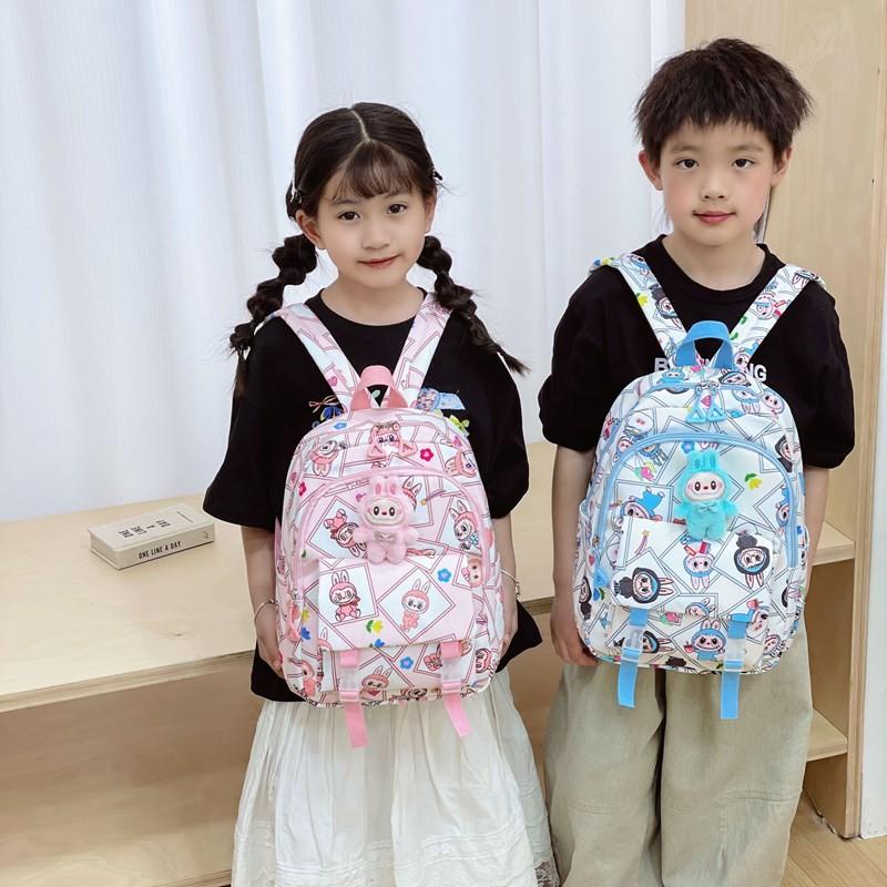 Pattern Cartoon Children School Bag Lightweight Backpack Gift Breathable