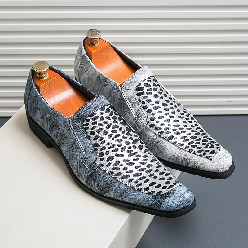 

Итальянские мужские мокасины slip on модные роскошные кожаные британский стиль мягкие туфли мужские мокасины обувь Man zapato cuero hombre 46 синий