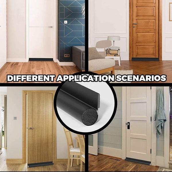 Noise Reduction Door Bottom Seal Strip Waterproof Door Stripping Dustproof Seam Draught Under Door Excluder Stopper Useful Tool