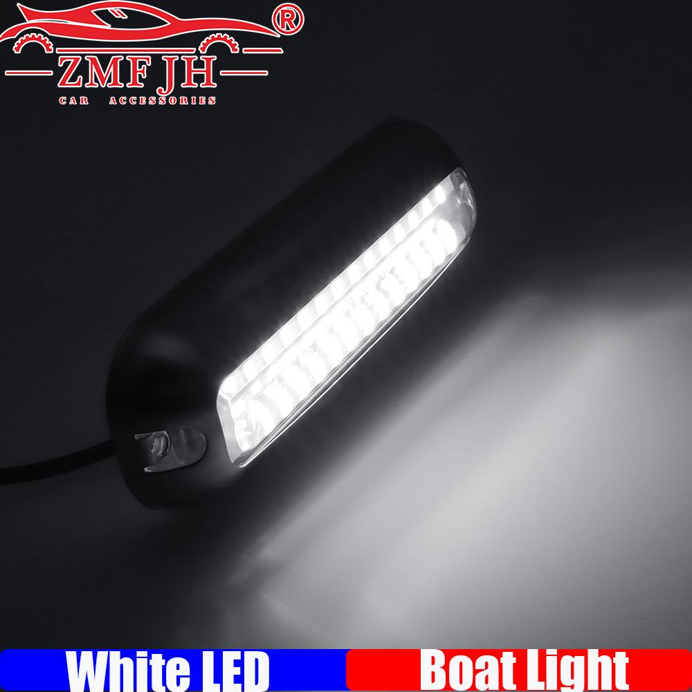 12V Boat Transom Light Underwater Pontoon Marine Ship Boat Accessories Blue/WHITE LED Light Waterproof Marine Light IP68