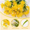 10 Heads Artificial Daffodils DIY Floral Realistic Flowers  Photography Props