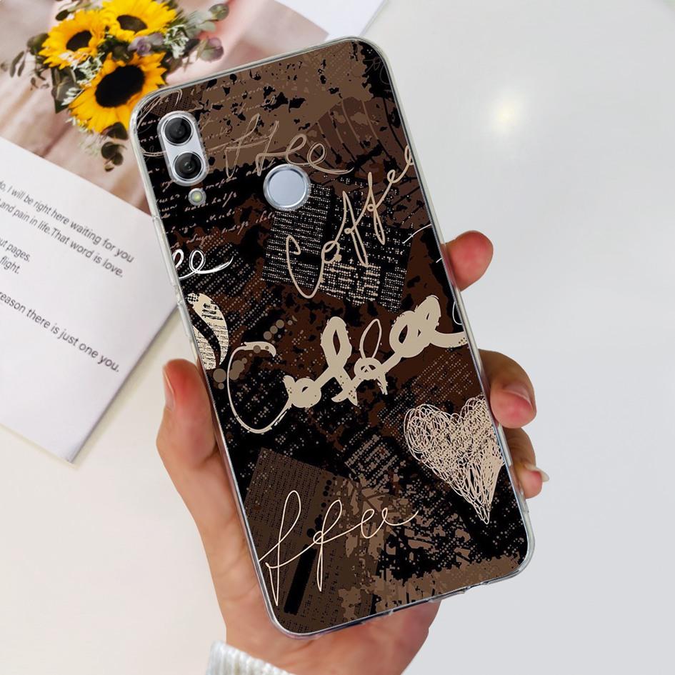 Für Honor 10 Lite Hülle HRY-LX1 HRY-LX2 Abdeckung Mode Schmetterling Transparentes Silikon Hüllen Für Honor 10 10i Honor10 Bumper