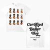 2025 Sommer Neu Fantastisches Herren 100% Reine Baumwolle und Einfarbige Kleidung T-Shirt für Herren Schnelltrocknend Bequemes T-Shirt