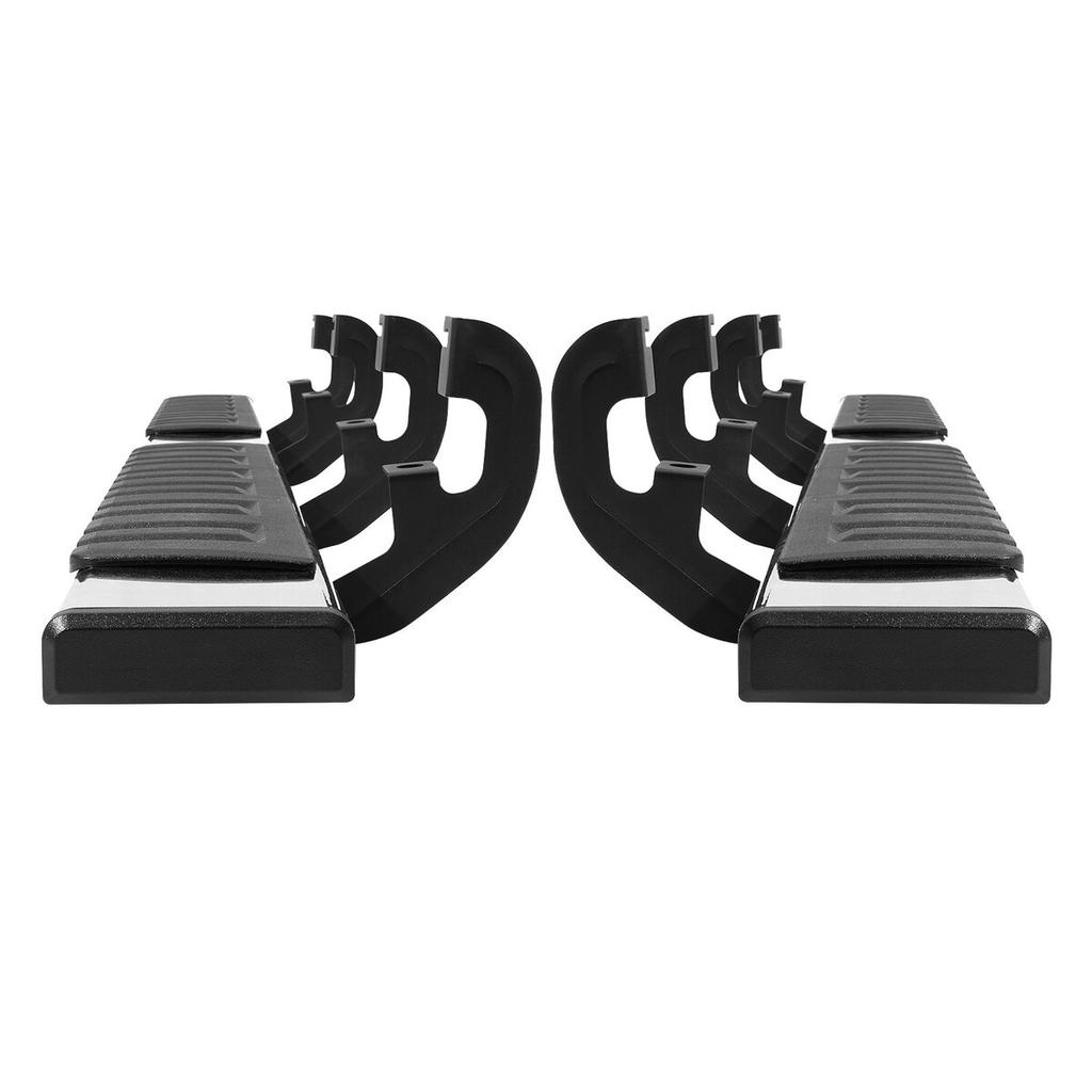 Running Boards, 6" Step Bars Compatible with 2019-2023 Chevy Silverado/GMC Sierra 1500/2020-2024 Silverado/Sierra 2500/3500HD Crew Cab, 201 Stainless