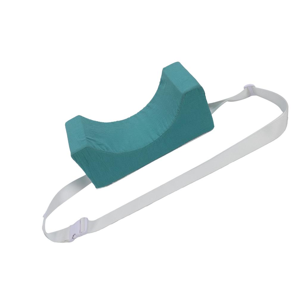 Head Positioner Pillow Green Cotton Cloth Comfortable Breathable Adjustable Neck Support Head Stabilizer Pillow for Wheelchair Patients