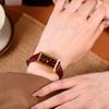 Premium Ankola Red Square Temperament Quartz Watch Minimalist Women'S Retro Belt Quartz Watch