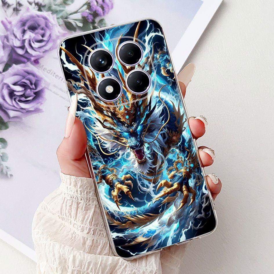 For Xiaomi Redmi Note 14 Pro Plus Case Cute Strawberry Love Heart Soft Silicone Clear Cover For Redmi Note 14 Pro 5G Global Etui