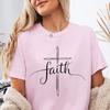 Faith Comfort Colors Shirt, Religious Christian Bible Verse Sweatshirt, Make Heaven Crowded Jesus Gift, Faith Over Fear God Is Good T-Shirt