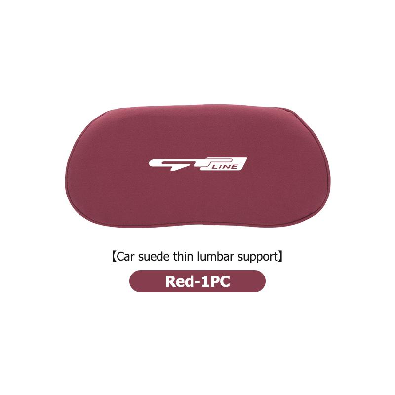 Car Seat Backrest Waist Lumbar Memory Foam Support Cushion For KIA K5 K2 Optima Soul Spectra Niro Cadenza Sephia Carens