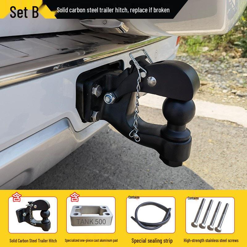 Enhanced Stainless Steel Tow Hook and Bar Upgrade for 500hi4-t Tank