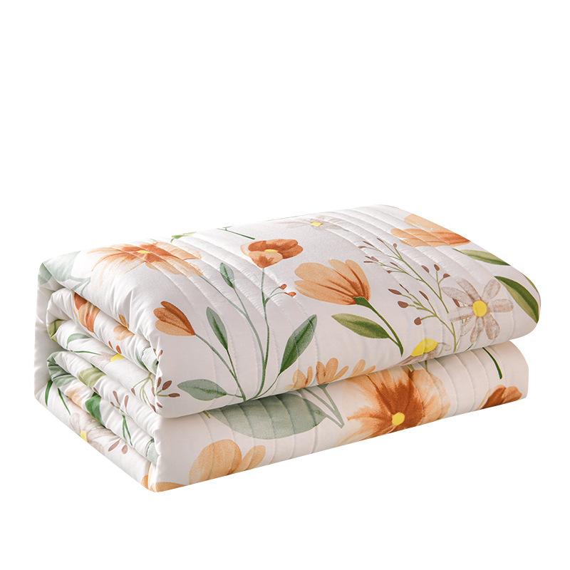 Light Luxury Cartoon Blanket Kawaii Sofa Towel Summer Cool Quilt Single Double Nap Cover Cotton Blanket Bedspread Soft Bed Sheet