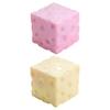 5cm Crackling Cheese Pinch Sound Effects Cheese Squishy Toy TPR Fidget Toy  Office Desk Toy