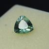 Natural Bluish Green Sapphire 3.65 Ct Trillion Certified Beautiful Gemstone