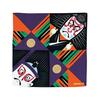 Musubi Furoshiki 48cm Fukukochae Kabuki Black 20464-106
