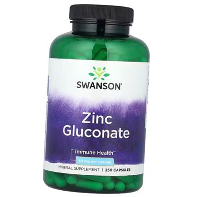 Zinc Gluconate, Zinc Gluconate 50, 250 Caps (36280141)