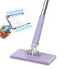Snap-Grip Clever Mini Mop Wet and Dry Use Convenient Automatic Cloth Changing No Wash Lazy Mops Home Cleaning Tools