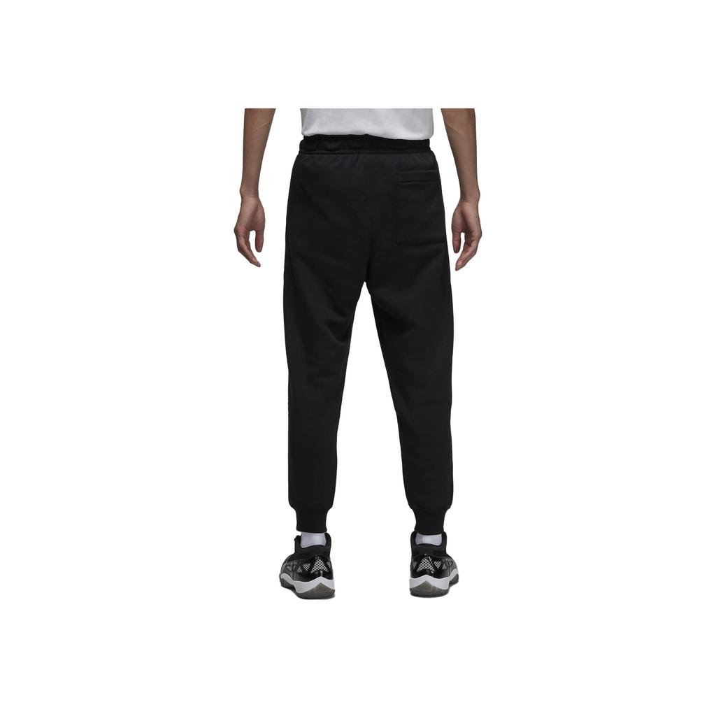Jordan Solid Color Loose-Fit Joggers With Drawstring Men Bottoms Black FJ7780-010
