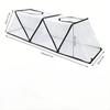 Foldable Plant Cover with Air Holes and Strong Frame for Garden Use Providing Frost Insulation and Pest Defense