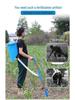 Stainless Steel Manual Corn Fertilizer Applicator for Soil Topdressing and Sidedressing