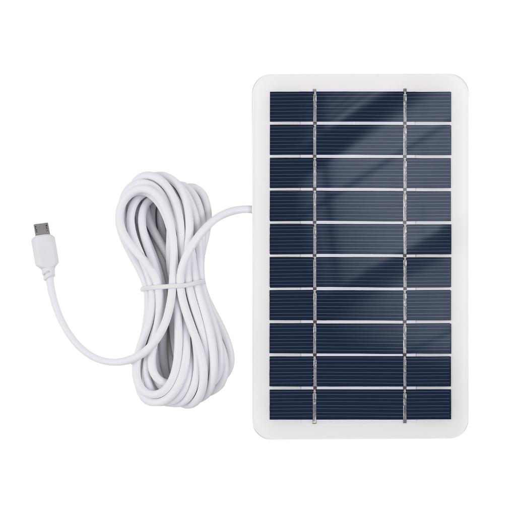 2W 5V Portable Solar  r, High Conversion Efficiency, USB Charging, Widely Applications, and , Easy to Carry Around, Camp, Hike, Bike