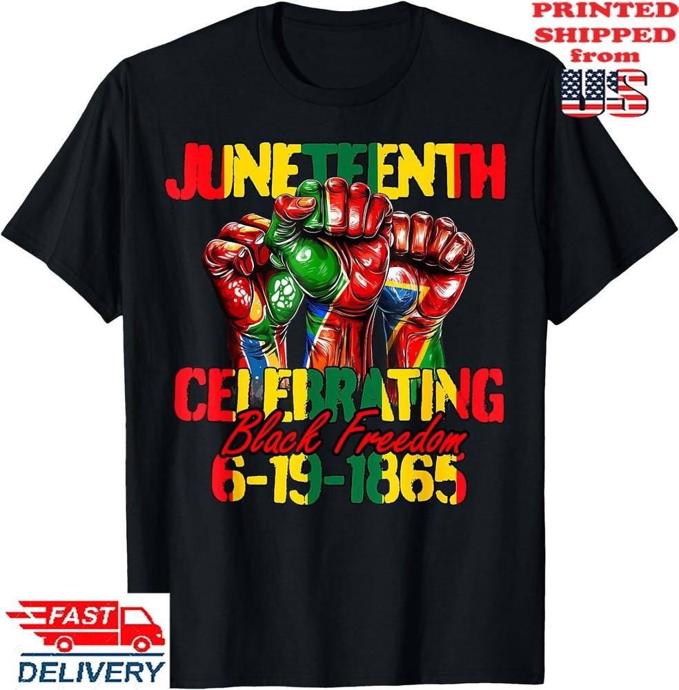 Juneteenth Celebrating Black Freedom 1865 African American T-Shirt , Unisex Tee Unisex T-Shirt XXXL