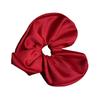 Oversized Satin Heart Shape Hair Band For Elegant Ponytail Holder And Bun Hairstyles Hair Scrunchies for Autumn Winter