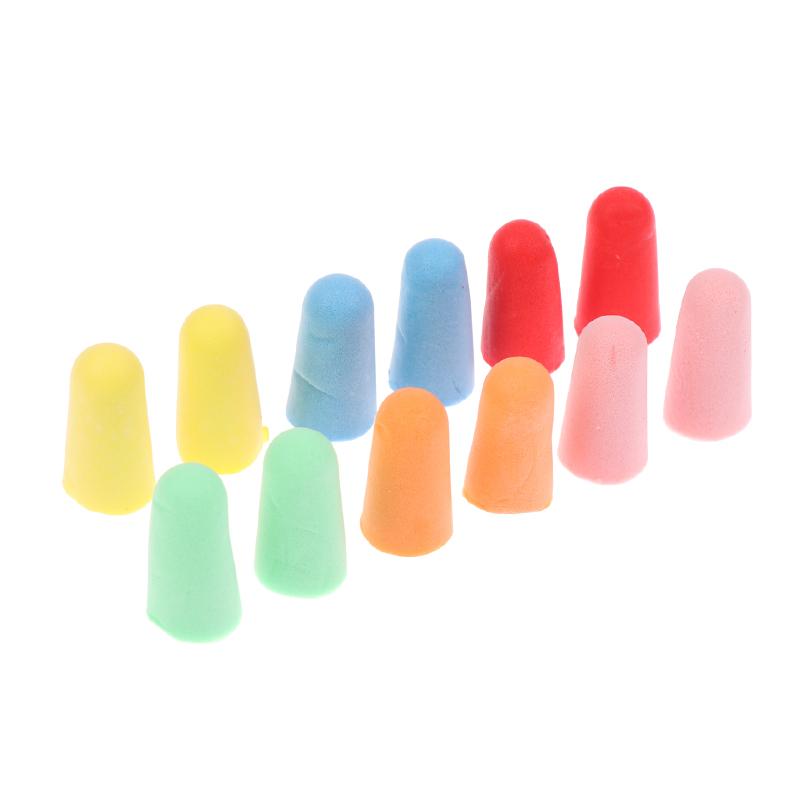 10 Pairs Sponge Earplugs Noise Canceling Sleep Earplugs Noise-Isolating Earplugs Dust Resistant Abrasion Resistant Flexible Work