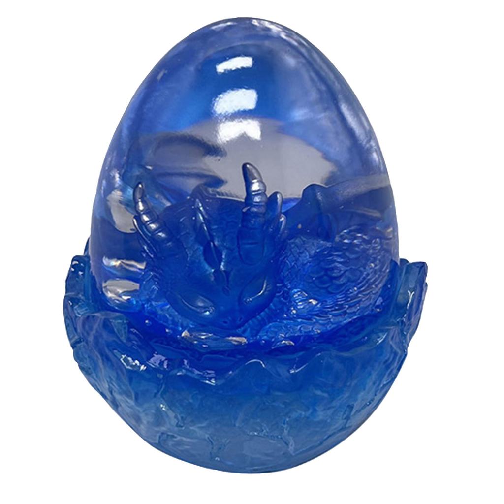 Egg Glowing Resin Desk Decoration with Breathing Light for Home Shelf Decor