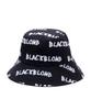 BLACKBLOND Vividi Graffiti Logo Reversible Plate Bucket Hat (Black)