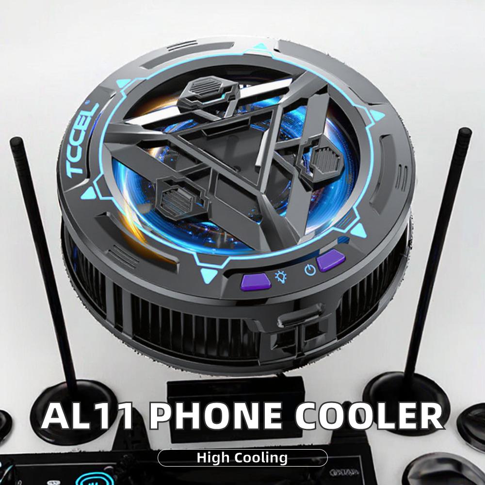 AL11 Factory Gaming Phone Accessories Magnetic Semiconductor Cooler Fan Radiator for Phone & Tablet Gaming