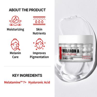 Melanon X Drop Gelcreme 50ml AUTHENTIC STORE