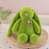 Adorable Long-Eared Rabbit Plush Toy with Bow - Children's Gift & Home Decoration