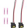 2 Stück Zündspulen-Stecker für Hyundai Accent 1.6L 12-20 für Hyundai Elantra 1.8L 11-16 für Hyundai Tucson 2.0L 14-20 Nr.PT2910/S2928 Verkabelung