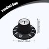 Electric Guitar Control Knob Bass Accessories Easily Install Black High Reliability Practical