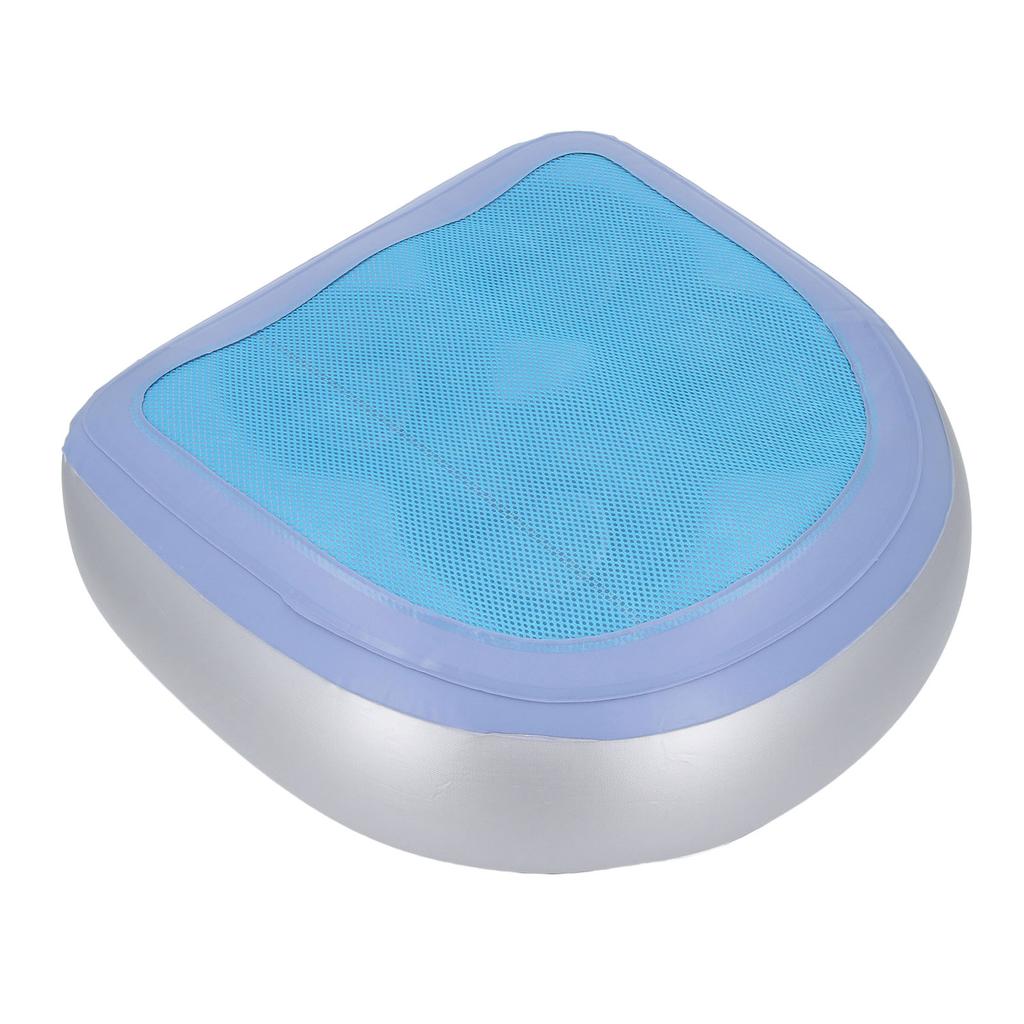 Inflatable Spa and Hot Tub Booster Seat Suction Cups Non Slip Supportive Booster Seat Cushion Blue