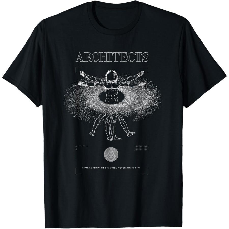 Architects - Официальная атрибутика - Футболка «Витрувианский человек» S