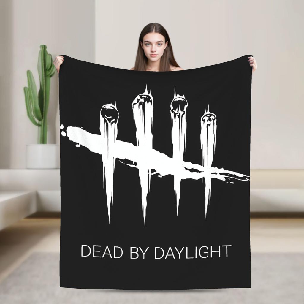DBD Deads by Daylights  Blanket  Super Warm Street Trend Plush Throw Blanket For Girls Boys Home Decor Flannel Bedspread Cover