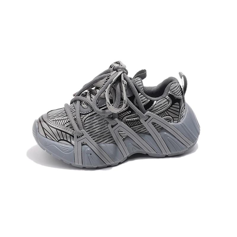 2024 Children Sneakers for Girls Autumn New Fashion Korean Style Soft Bottom Anti-slippery Versatile Casual Chic Sports Shoes