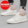 High Quality Leather Heightening Elevator Shoes Height Increase Shoes Men Height Insole 6/8CM Sneakers Sport Zapatos Para Hombre