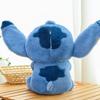Large Blue Stitch Plush Doll - Cute Interstellar Couple Figure, Birthday Gift for Baby