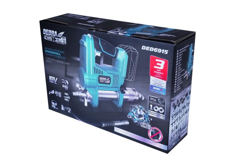 Battery Greasing Gun 18V 0*Ah Sas+All - Ded6915