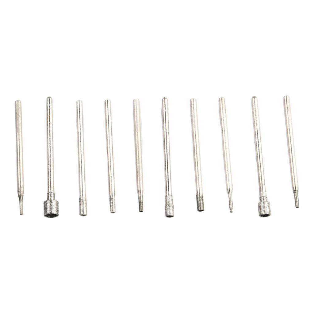 Diamond Burr Core Cemented Carbide Silver 42-45mm Length