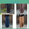 Casual Linen Pants For Women With Thickened Cottonlinen Fabric For Autumn Winter Comfort