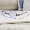 Jennie Style Oval Cat Eye Sunglasses With Uv400 Protection For Fashionable Outings