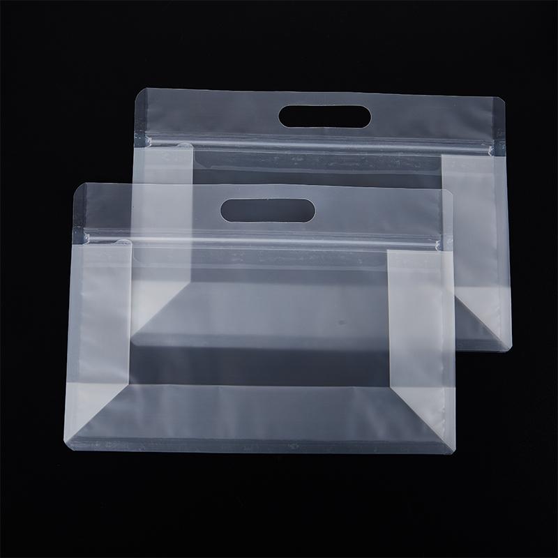 

Портативная прозрачная матовая восьмиугольная пластиковая сумка пакета уплотнения не разлагаемая