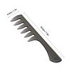 Wide Teeth Hair Comb Male Plastic Classic Oil Slick Styling Hair Brush Anti static Detangling Hairbrush