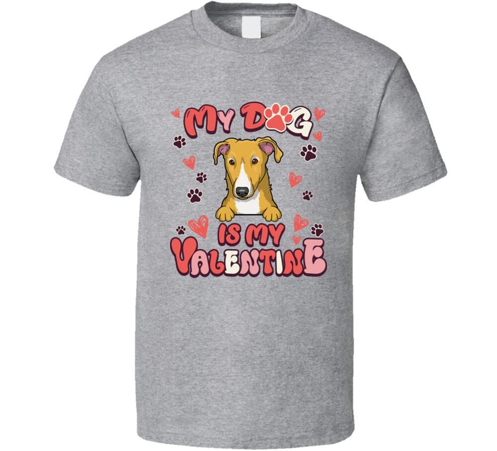 Staghound My Dog Is My Valentine T Shirt