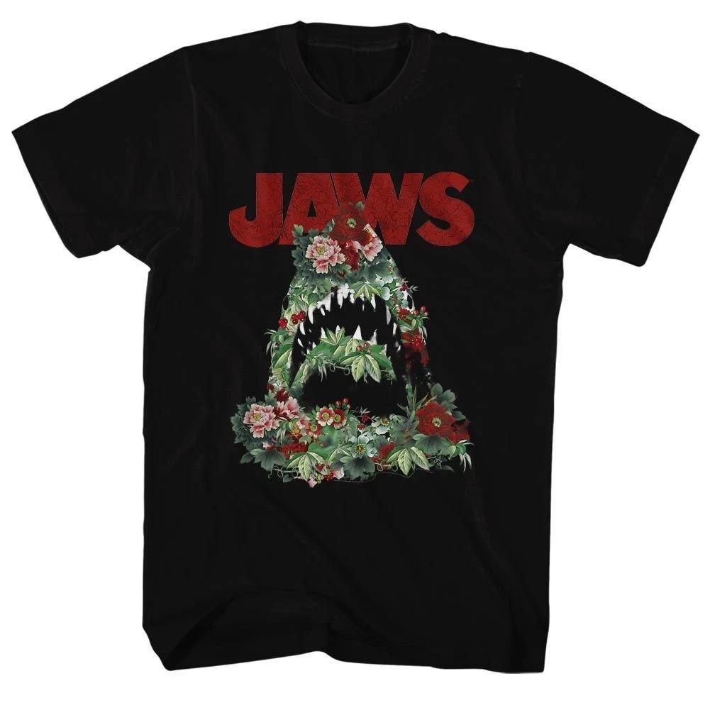 Jaws - Floral Shark - Short Sleeve - - Children s T-shirt 100