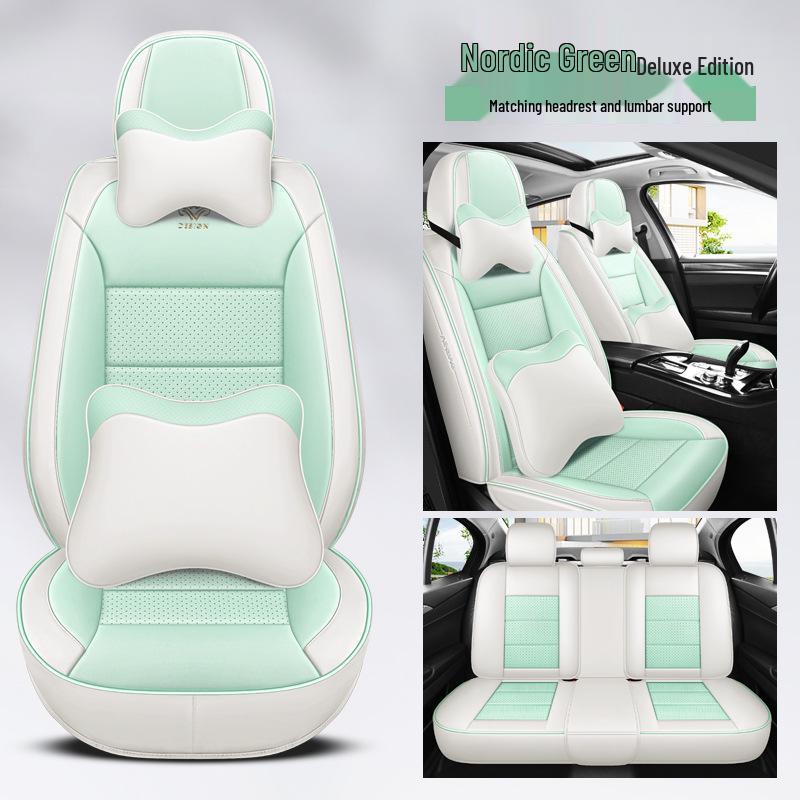 Volkswagen Lavida, Polo, Bora, Sagitar, T-Roc, Tayron Perforated Leather Car Seat Cover
