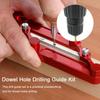 Center Gauge, Woodworking Center Scribe Offset scribing Centering Tool, can be Replaced with Different Specification Marking Rod (inch+metrication)